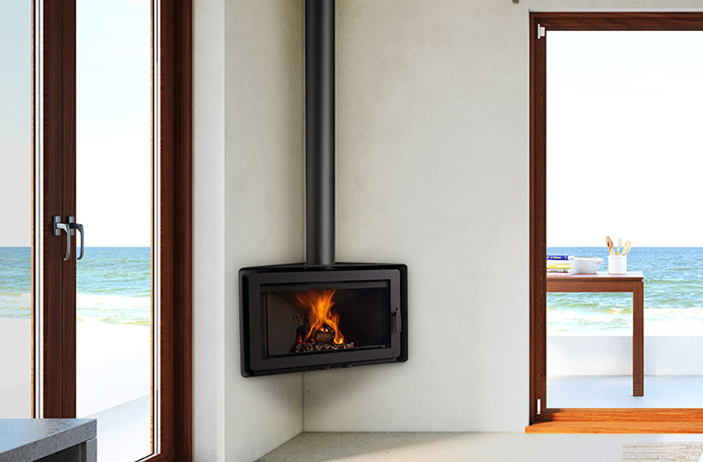 Rocal Angle Wood Burning Stove