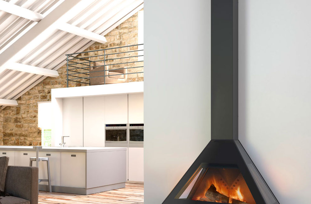 Rocal D-10 Graffiti Wood Burning Stove