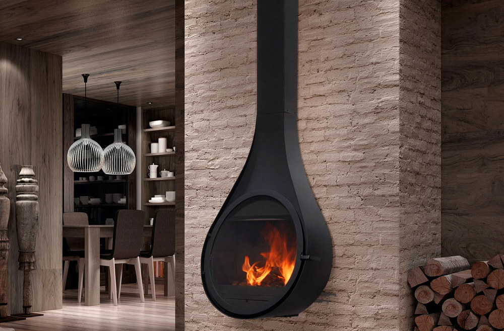 Rocal Drop Wood Burning Stove