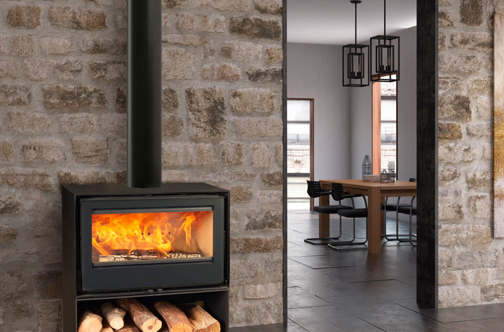 Rocal Frontal Habit Wood Burning Stove