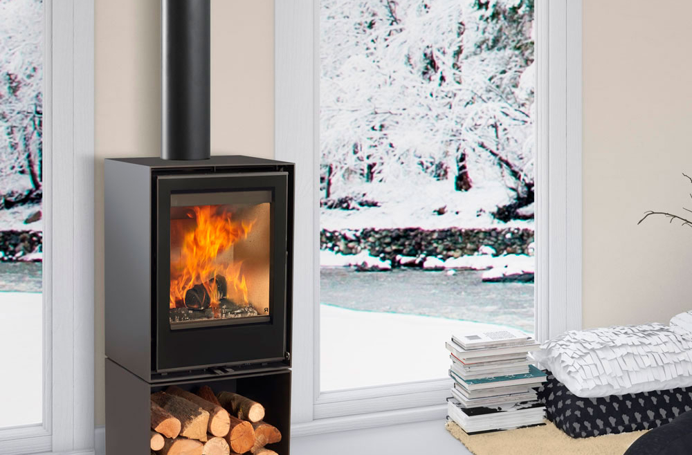 Rocal Habit 50V Wood Burning Stove