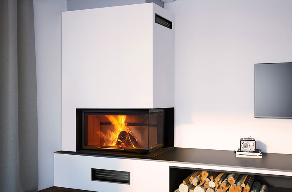 Rocal Serie G Lateral Wood Burner