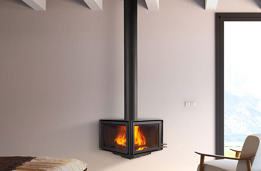Rocal Vertex Wood Burning Stove