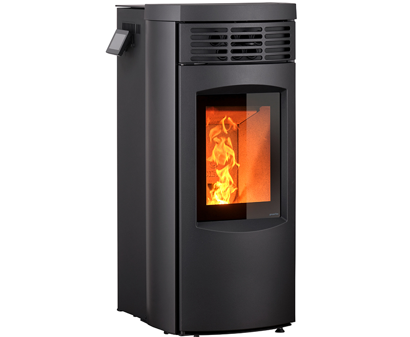 Heta Scan-Line Green Pellet Stoves