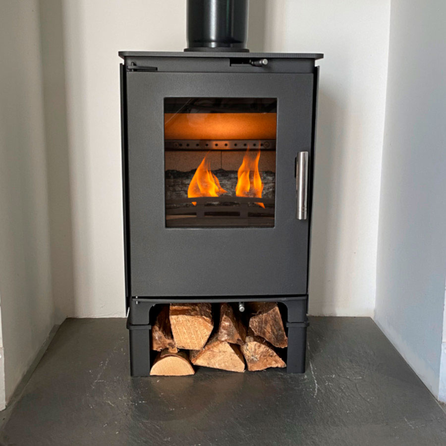 Loxton 3 Convector Plus Logstore MK3 Ecodesign | Country Fires Direct