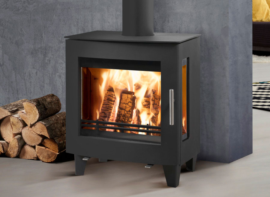 Uniq 23 Curve Side Glass 100mm Legs